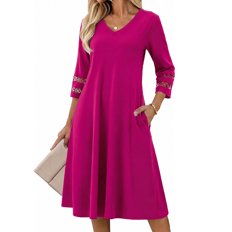 Mila Relaxed Midi Dress