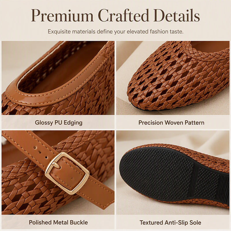 Knitted Mary Jane Shoes - Ultra-Flexible