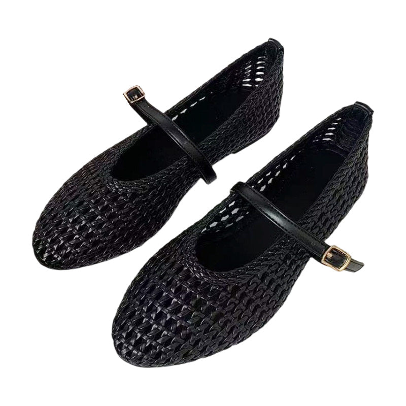Knitted Mary Jane Shoes - Ultra-Flexible