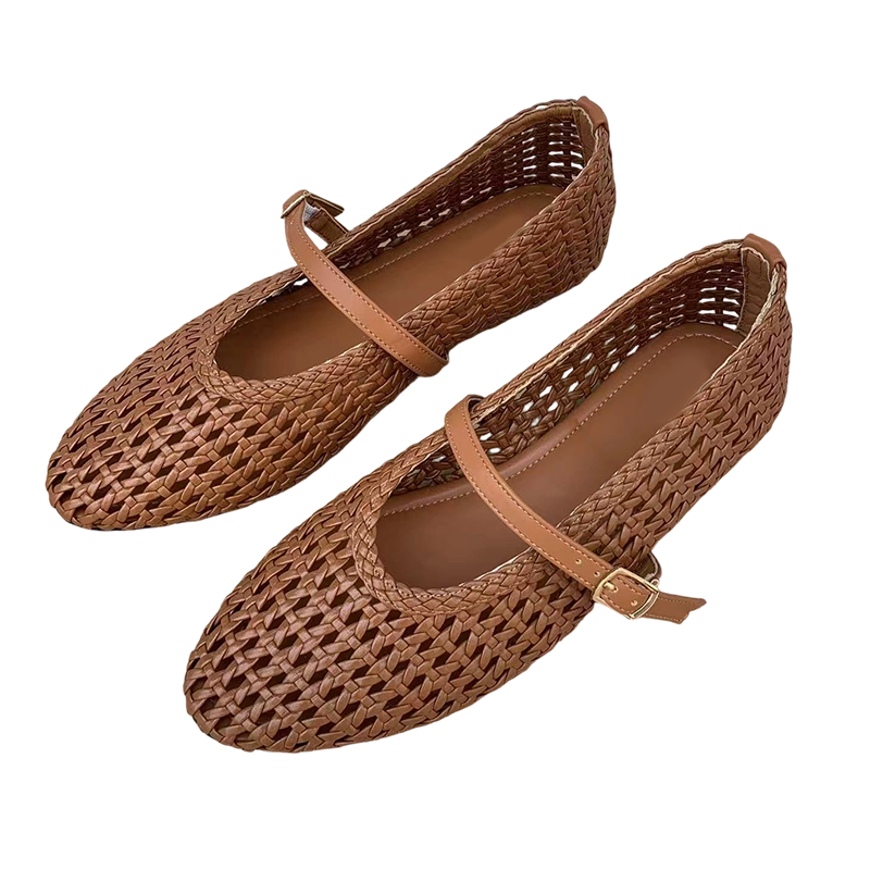 Knitted Mary Jane Shoes - Ultra-Flexible