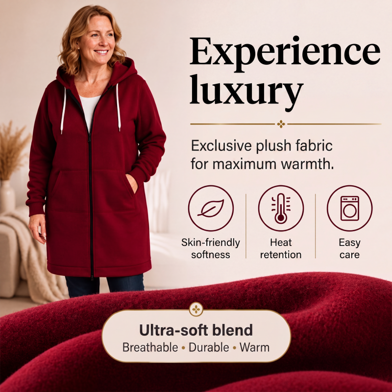 Lily  | Zip-Up Fleece Hoodies