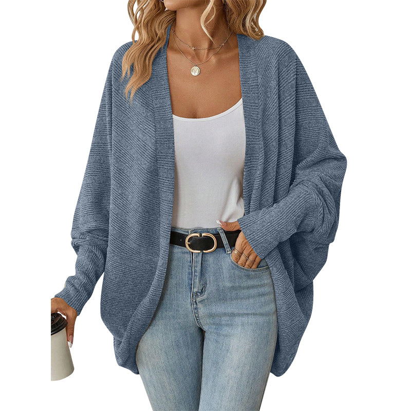 Loose Batwing Knit Cardigan