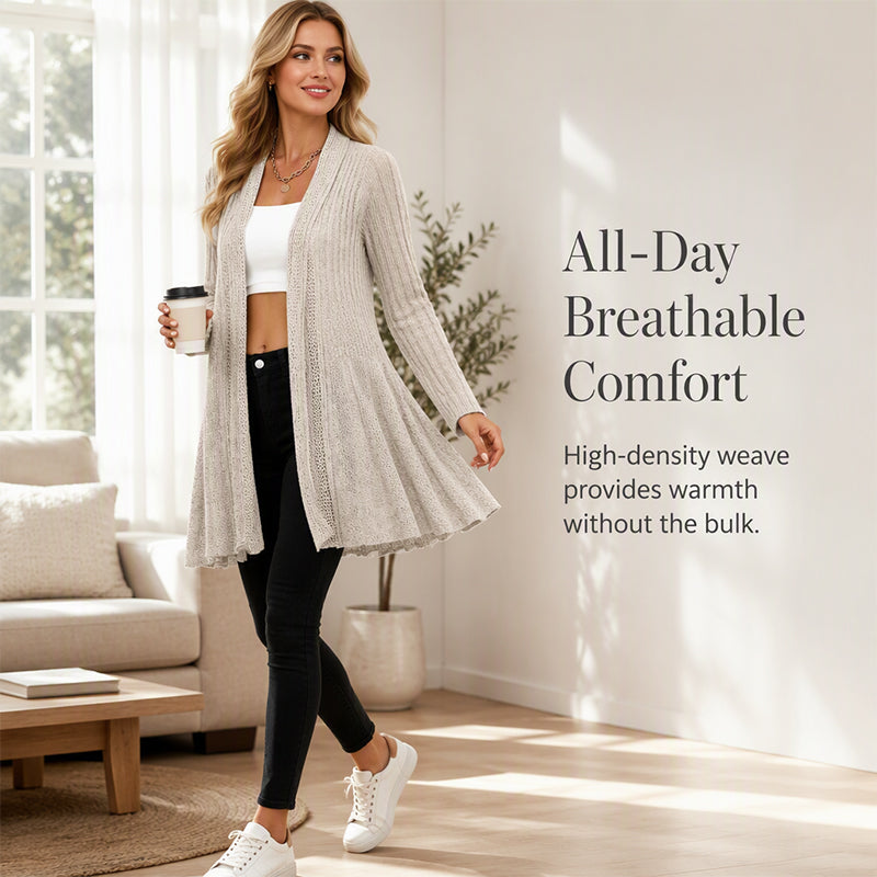 Rachel | Soft Knit Open-Front Cardigan