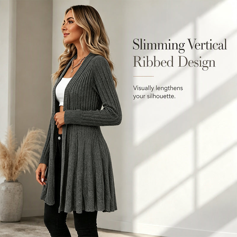 Rachel | Soft Knit Open-Front Cardigan