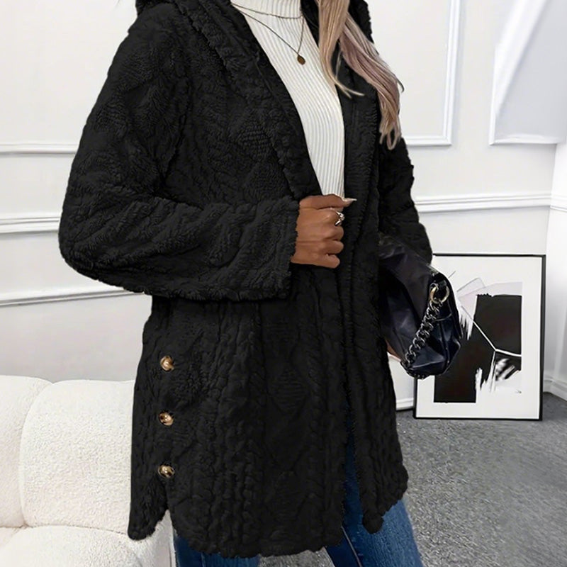 Daisy | Hooded Button-Front Jacket