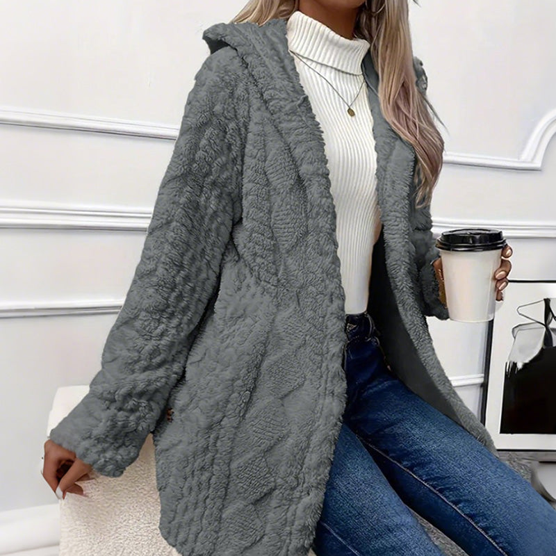 Daisy | Hooded Button-Front Jacket