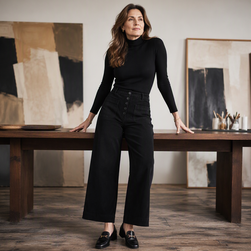 Lucy | Women's Wide-Leg Corduroy Trousers