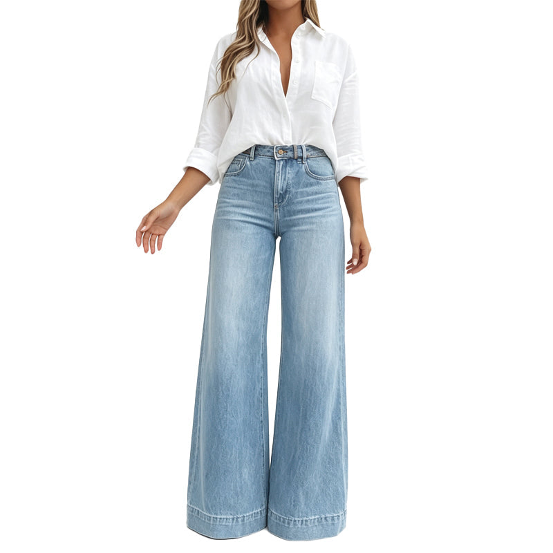 Lily | Leg-Lengthening Wide-Leg Jeans