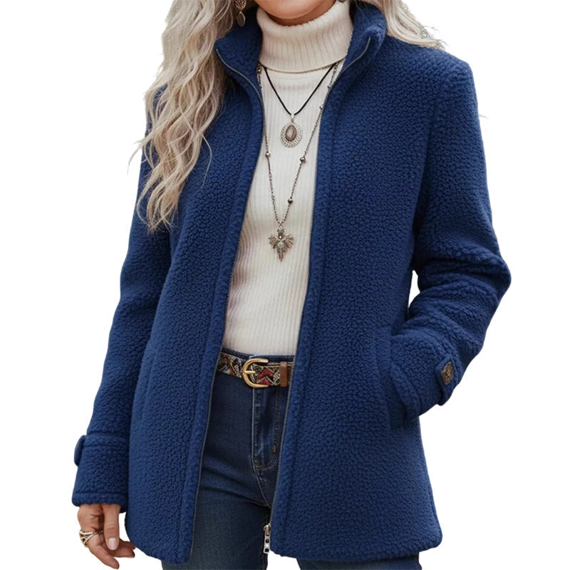 Alicia | High-Collar Zip-Up Jacket