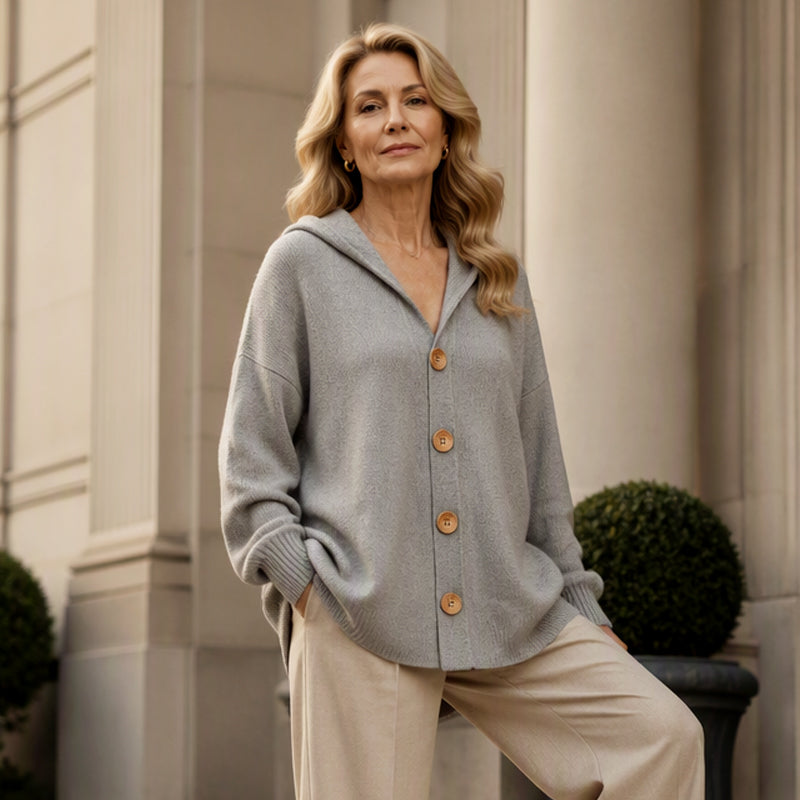 Lizzy | Casual Hooded Cardigan