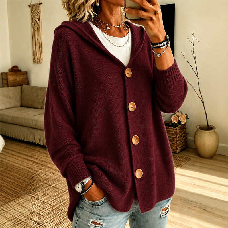 Lizzy | Casual Hooded Cardigan