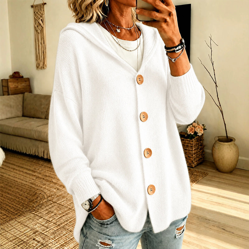 Lizzy | Casual Hooded Cardigan