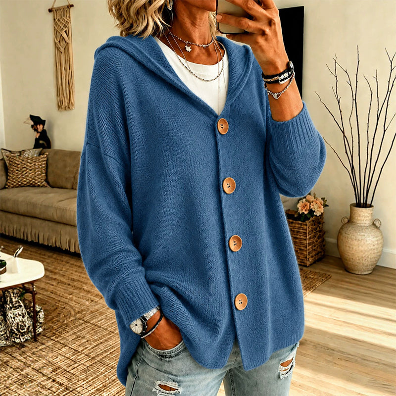 Lizzy | Casual Hooded Cardigan
