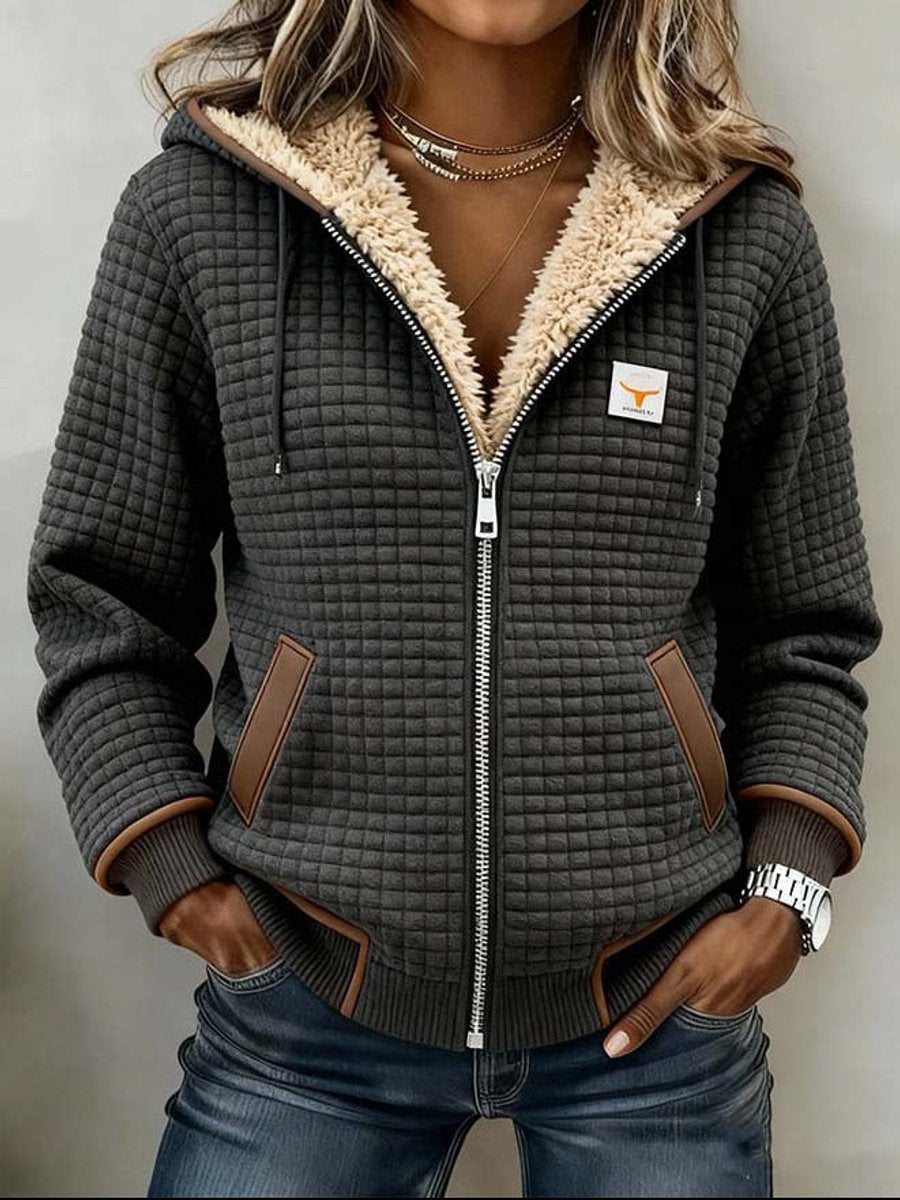 Amélie™ | Quilted Hooded Jacket