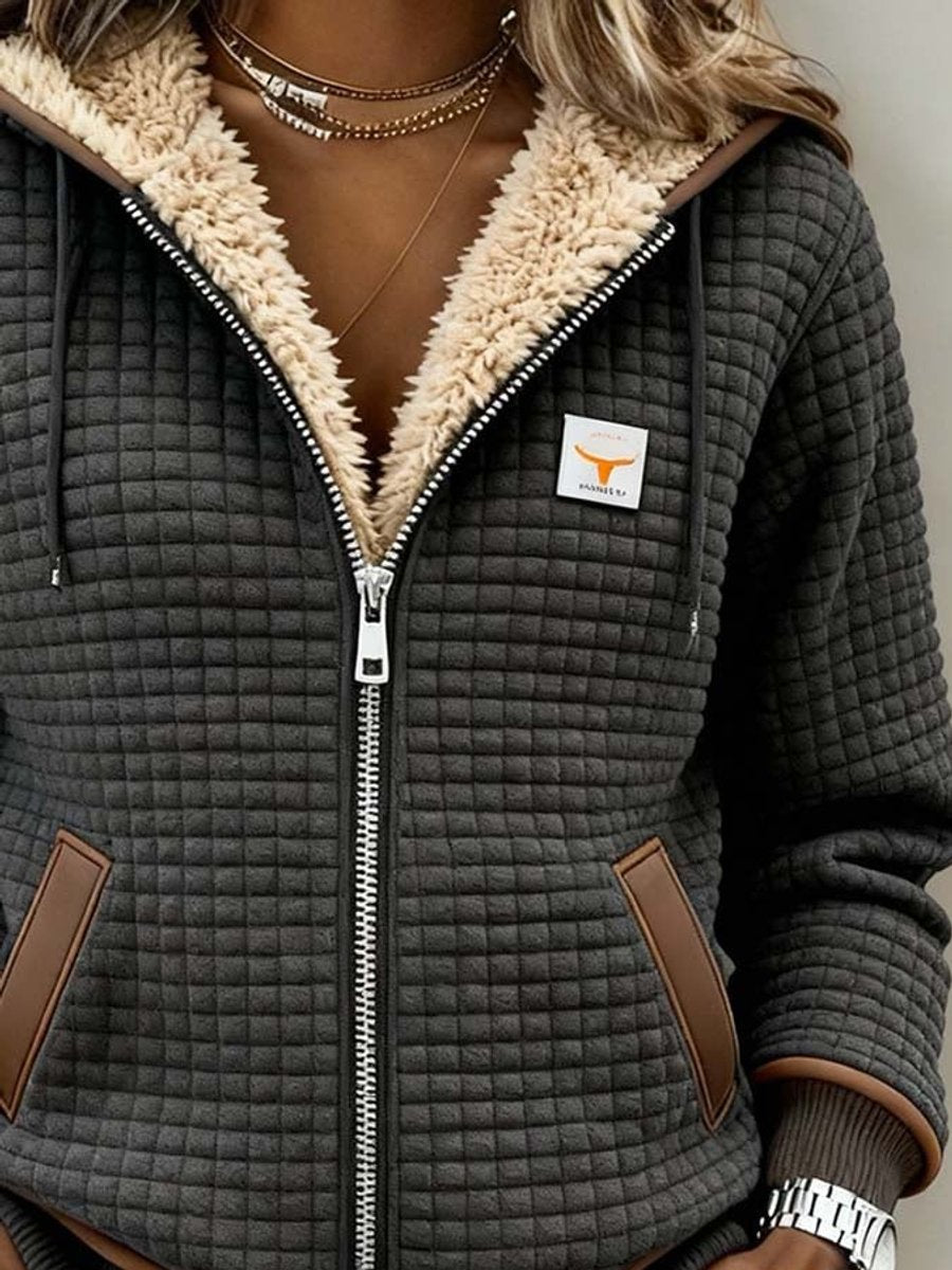 Amélie™ | Quilted Hooded Jacket